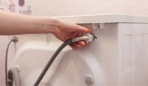 Washing machine inlet installation