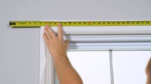 Curtain blinds' measurement