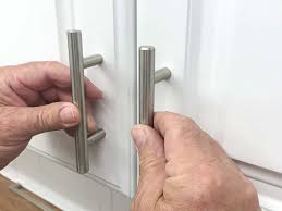 Cupboard handle installation/replacement