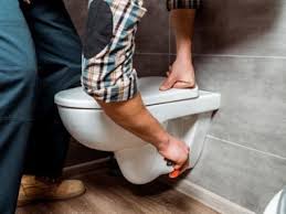 Western toilet repair (floor mounted)
