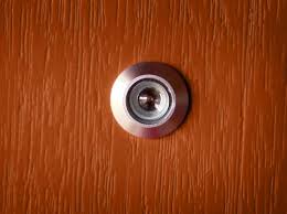 Peephole installation