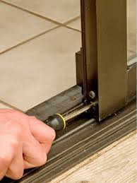 Wooden sliding door repair