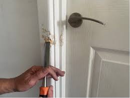 Minor wooden door repair