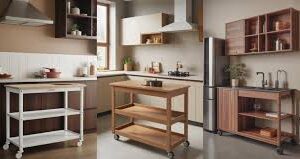 Trolley & shelves cleaning